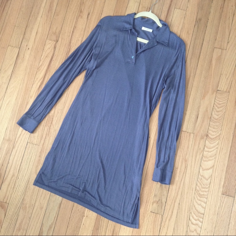Equipment 100% silk shirtdress - size small